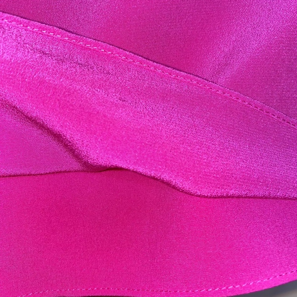 Antonio Melani 100% Silk Top Blouse-Pink, Size-XS, EXCELLENT CONDITION - Picture 4 of 12